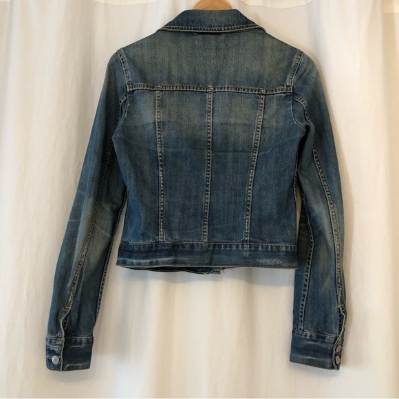 ⭐️2/$20⭐️ Aeropostale denim jacket size M - Picture 4 of 8